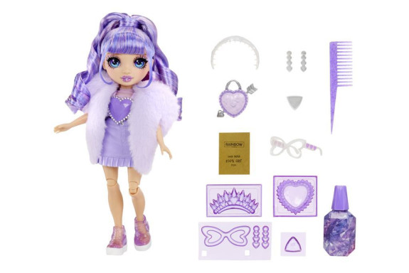 Rainbow High Creative Crystals panenka - Violet Willow TV
