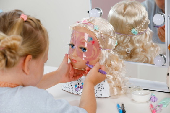 Kreativní česací hlava Baby born