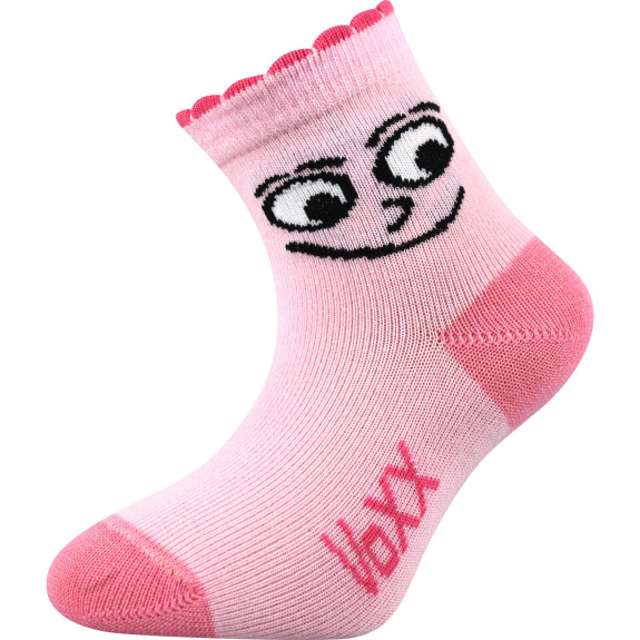 Ponožky kojenecké vtipné Kukik mix dívčí (3 páry)