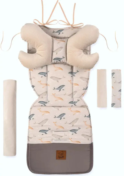 Vložka do kočárku v setu Velvet Infantilo