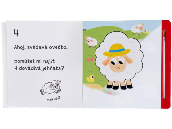 Kouzelné malování vodou - První počítání