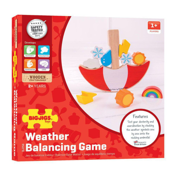 Balanční hra Počasí Bigjigs Toys