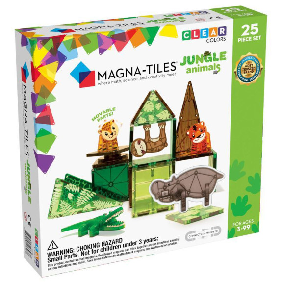 Magnetická stavebnice Jungle 25 dílů