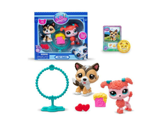 Littlest Pet Shop 2 figurky - 4 druhy