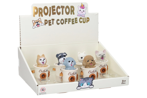 Projektor pejsek 8 cm