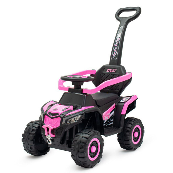 Dětské elektrické odrážedlo Baby Mix Ruggy s vodící tyčí