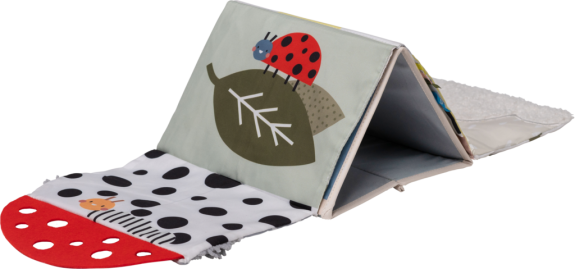Knížka pro hru na bříšku Sensory Book Taf Toys