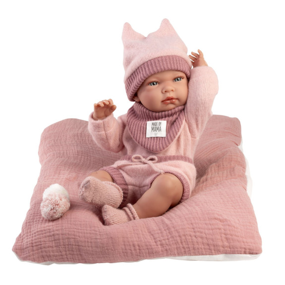 Obleček pro panenku miminko New Born velikosti 40-42 cm s doplňky Llorens