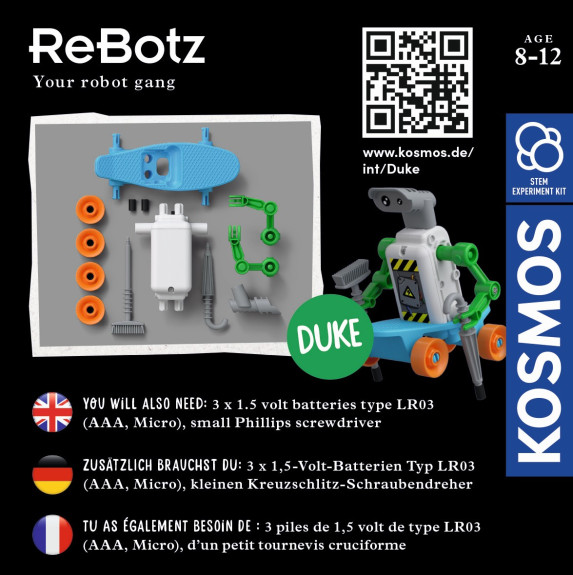 Robot Duke jezdící Kosmos