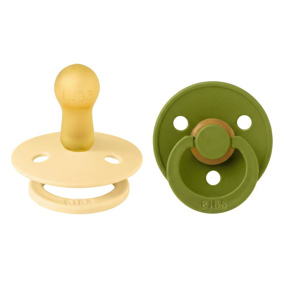 Dudlíky kaučuk 2 ks 6-18 měsíců Colour Bibs