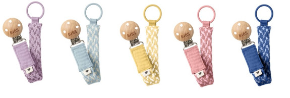 Klip na dudlík BIBS Paci Braid