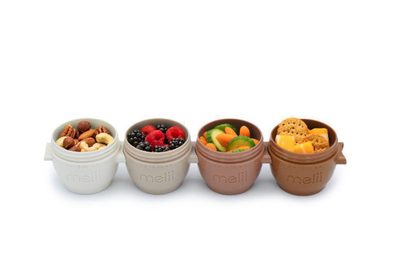 Kelímky na potraviny Snap&Go 118 ml - 4 ks Melii
