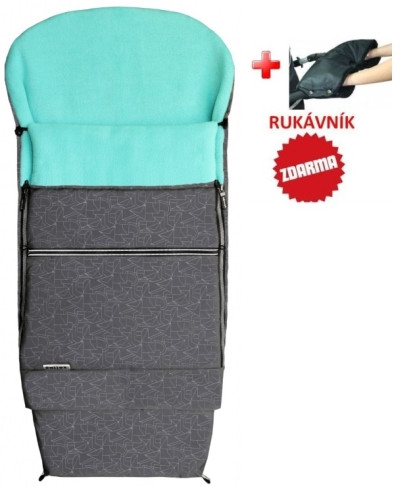 Fusak Combi EXTRA zimní 3v1 Emitex + RUKÁVNÍK ZDARMA