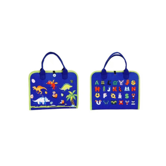 Senzorická busy kniha Dinosauři 4 2Kids Toys