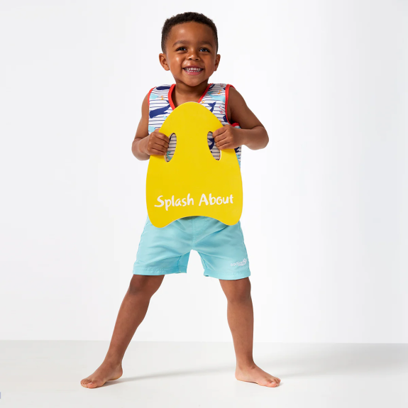 Dětská plavecká deska Junior Kickboard Yellow Splash About