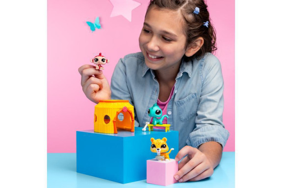 Littlest Pet Shop 3 figurky Džungle