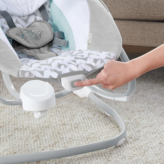 Houpačka velká s vibračním houpátkem a melodií USB 2v1 Raylan Ingenuity