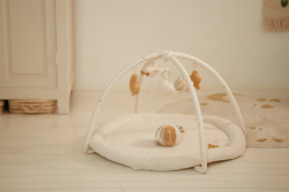 Hrací deka s hrazdou Newborn Naturals Little Dutch