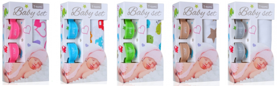 Baby set - bambusová osuška + kočárkový kolíček