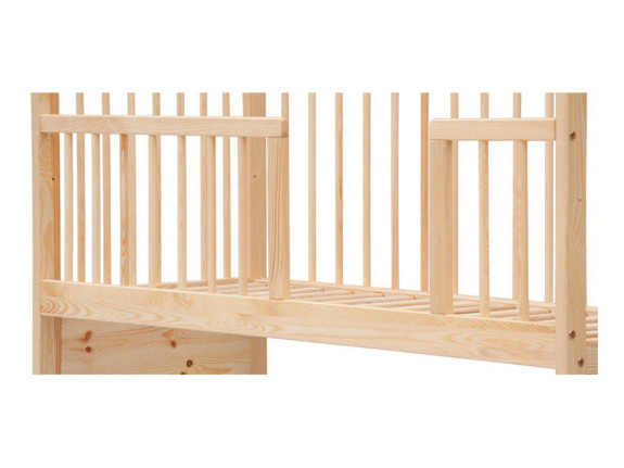 Válendová bočnice k postýlce 120 cm - Bílá