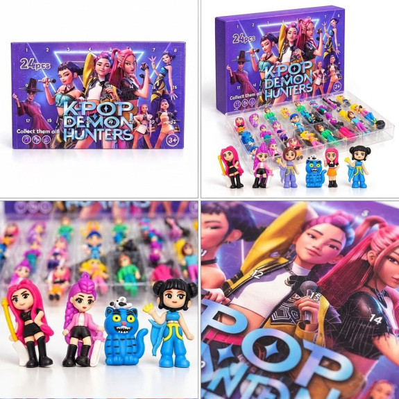 Adventní kalendář Demon hunters K-pop Collection