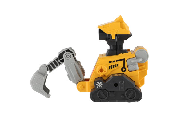 Robot vesmírný Zmáčkni a jeď plast 14 cm na setrvačník