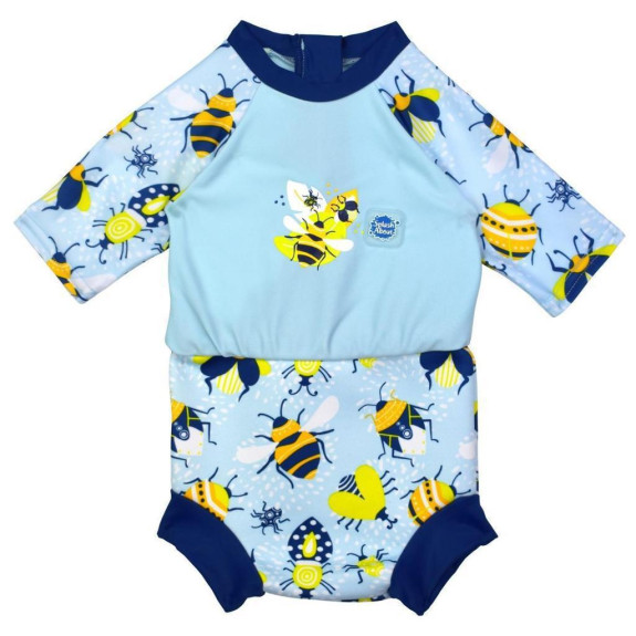 Plavky Happy Nappy UV obleček 3/4 rukáv Bugs Life
