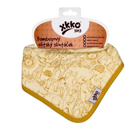 Bambusový dětský slintáček/šátek Kikko