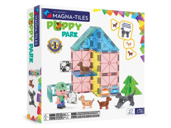 Magnetická stavebnice Puppy Park 27 dílů