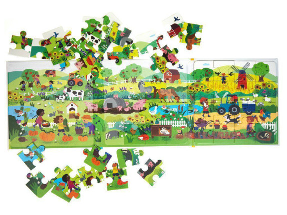 Magnetické puzzle Farma