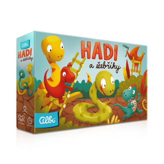 Hadi a žebříky - Dinosauři Albi