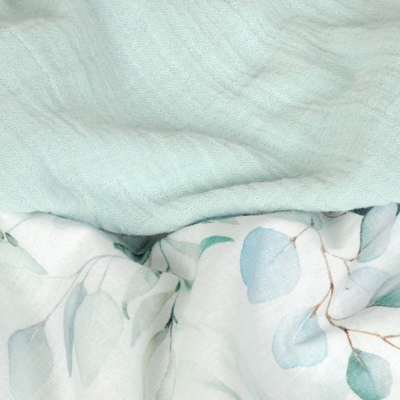 Mušelínová osuška s kapucí Design 85 x 85 cm Babymatex