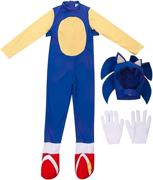 Dětský kostým Sonic s maskou a rukavicemi
