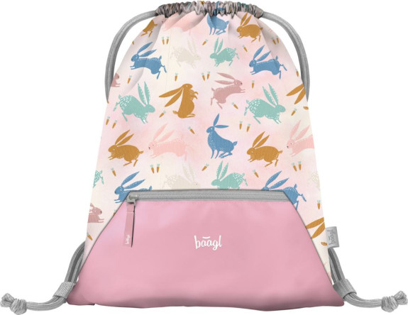 Set 5 Zippy Bunny: aktovka, penál, sáček, zástěra, peněženka Baagl