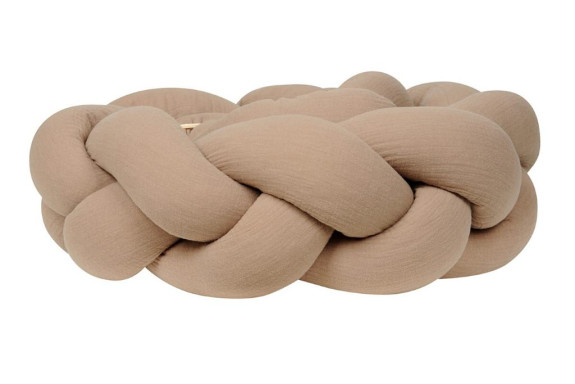 Mušelínový mantinel cop 200 cm Babymatex – chránič do postýlky