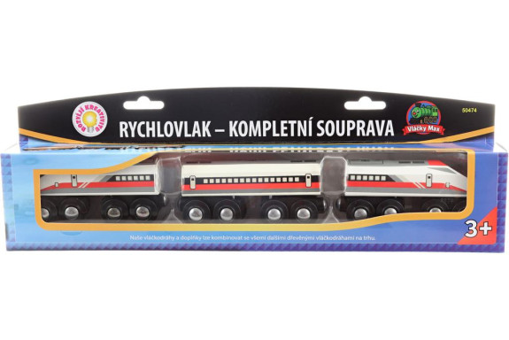 Vláčky Max - Rychlovlak kompletní souprava