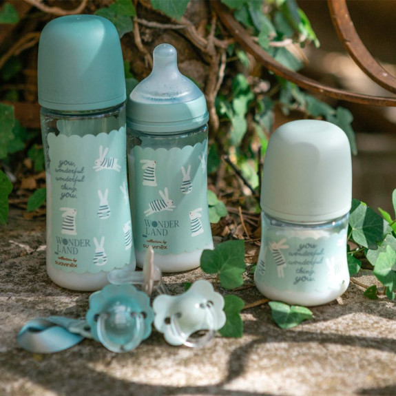 Kojenecká láhev Wonderland New 360 ml Fyziol průtok L Suavinex