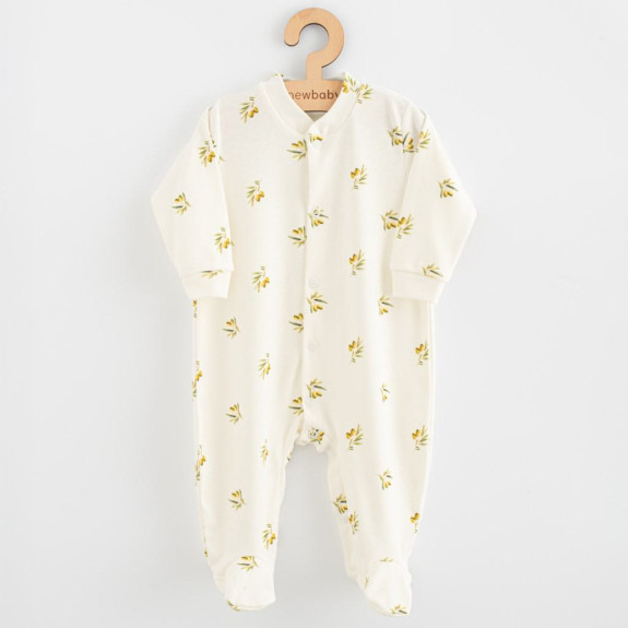 Kojenecký overal z organické bavlny Olivy New Baby