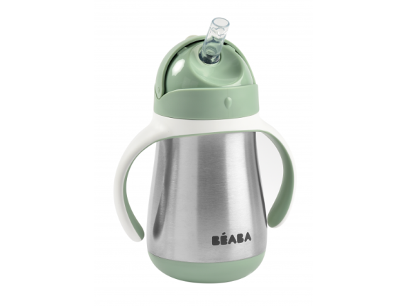 Hrnek termoizolační s brčkem nerez 250 ml