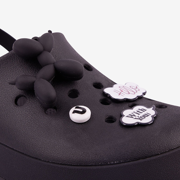 Amulety - ozdoby na boty Amuletz Hello Dog mix Coqui