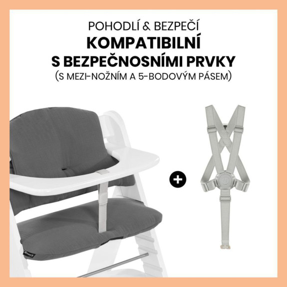 Polstrování Select na židličky Hauck