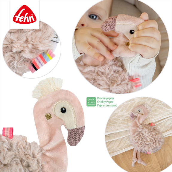Chrastítko plameňák, Pink Baby Fehn