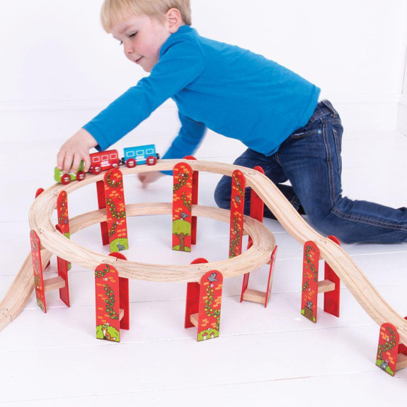 Kamenný železniční tunel Bigjigs Rail