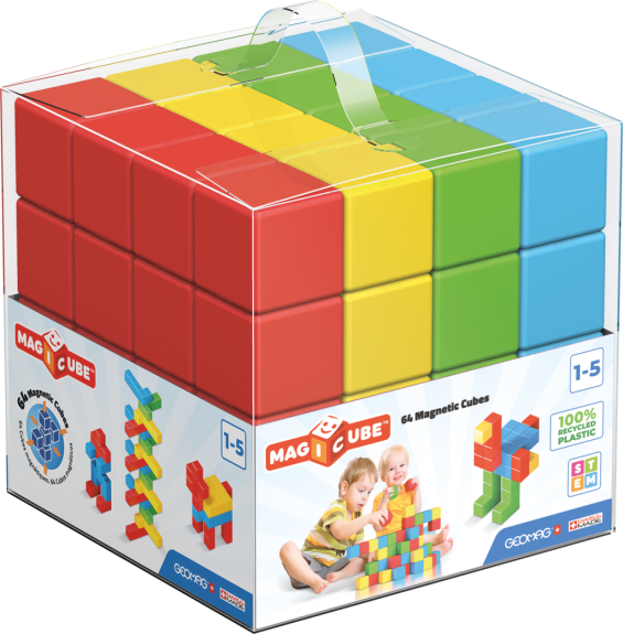 Geomag Magicube Full Color 64 dílků