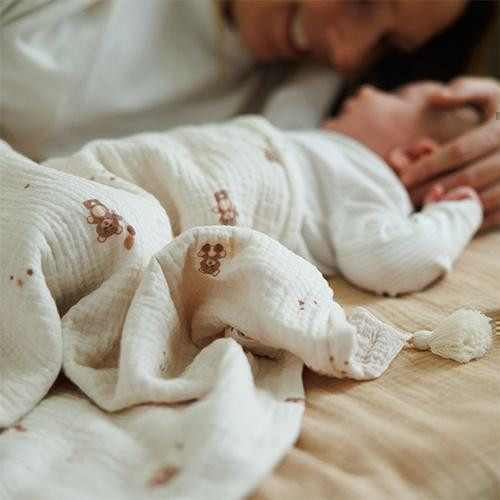 Mušelínová deka pro miminko 75 x 100 cm BabyOno
