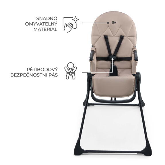 Židlička jídelní Binci Kinderkraft