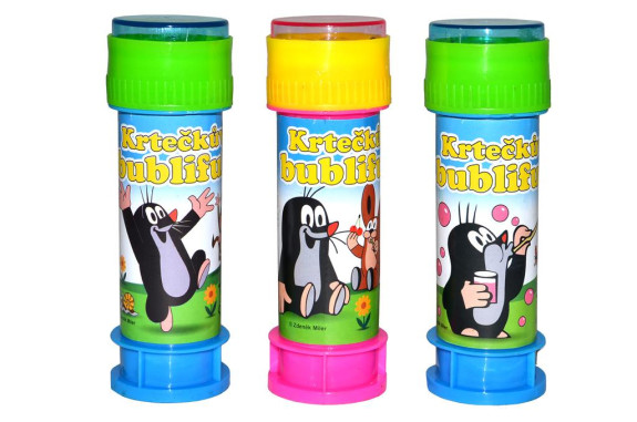 Bublifuk s hrkavkou Krtek 50ml