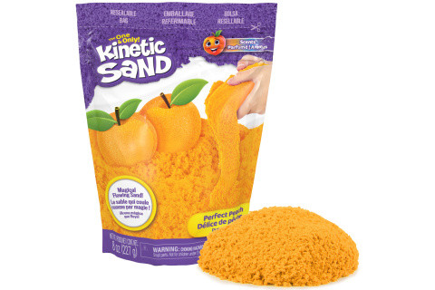 Balení s ovocnými vůněmi broskev Kinetic Sand