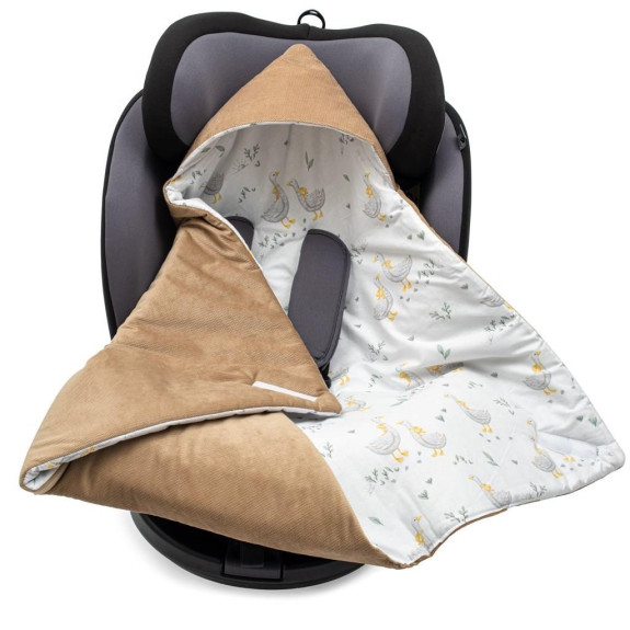 Zateplená zavinovačka do autosedačky New Baby