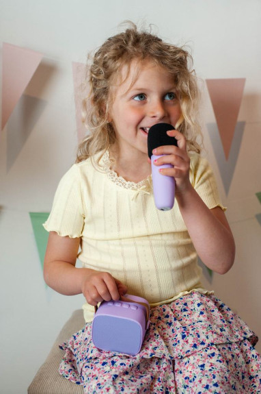 Bluetooth Karaoke set mikrofon a reproduktor Lalarma